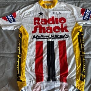 Bontrager Mellow Johnny's Radio Shack riding jersey size M